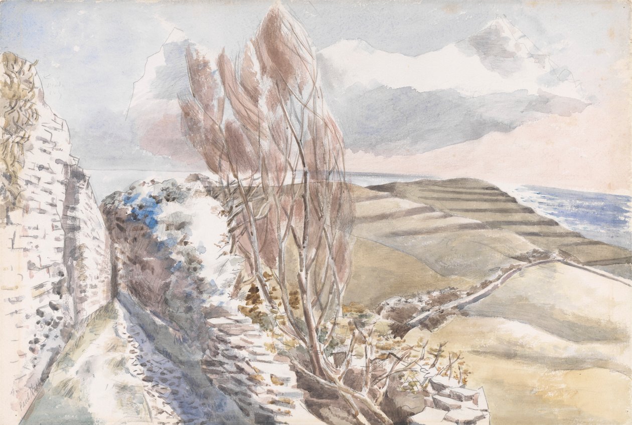 Worth Matravers, polonês Dorset autorstwa Paul Nash