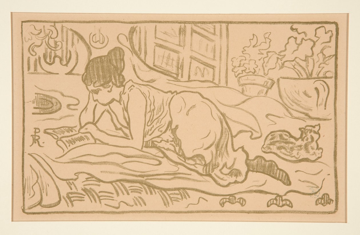 Rozszerzona dziewczyna autorstwa Paul Elie Ranson