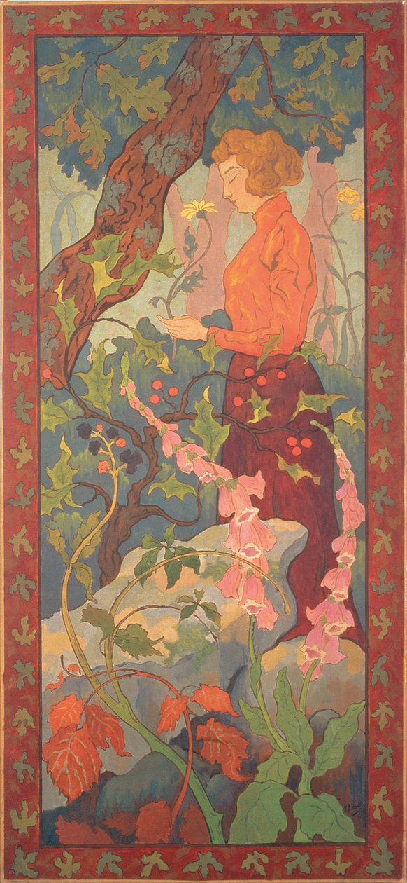 Naparstnice, 1899 autorstwa Paul Elie Ranson