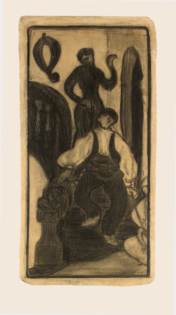 Schody i zajazd, Kraj Basków, 1893 autorstwa Paul Elie Ranson