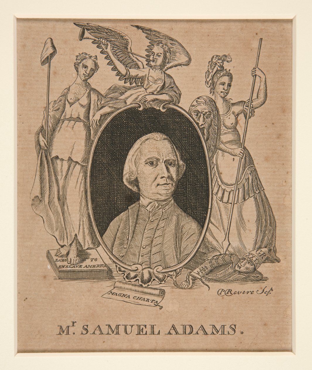 Samuel Adams autorstwa Paul Revere