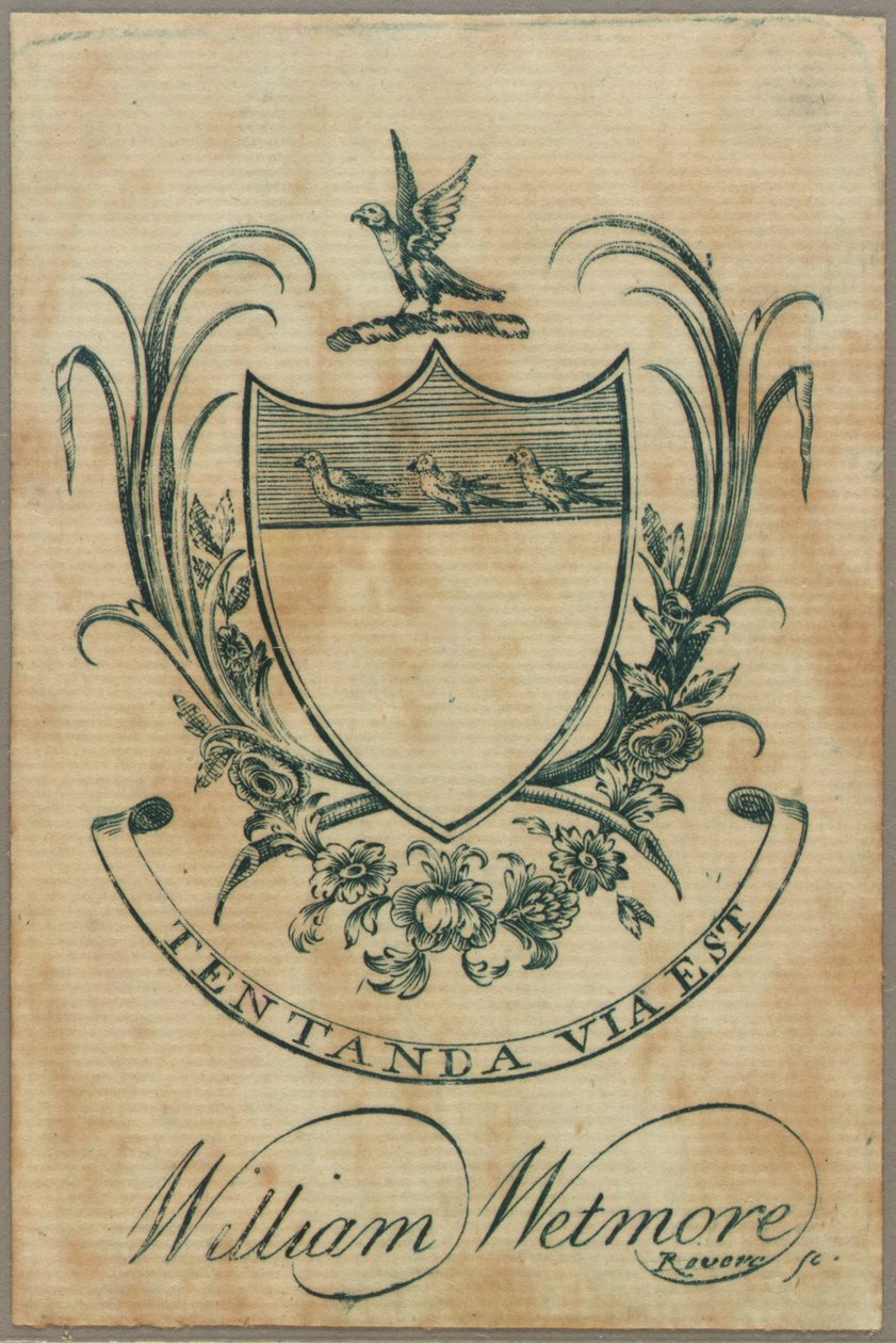 Tabliczka znamionowa William Wetmore autorstwa Paul Revere