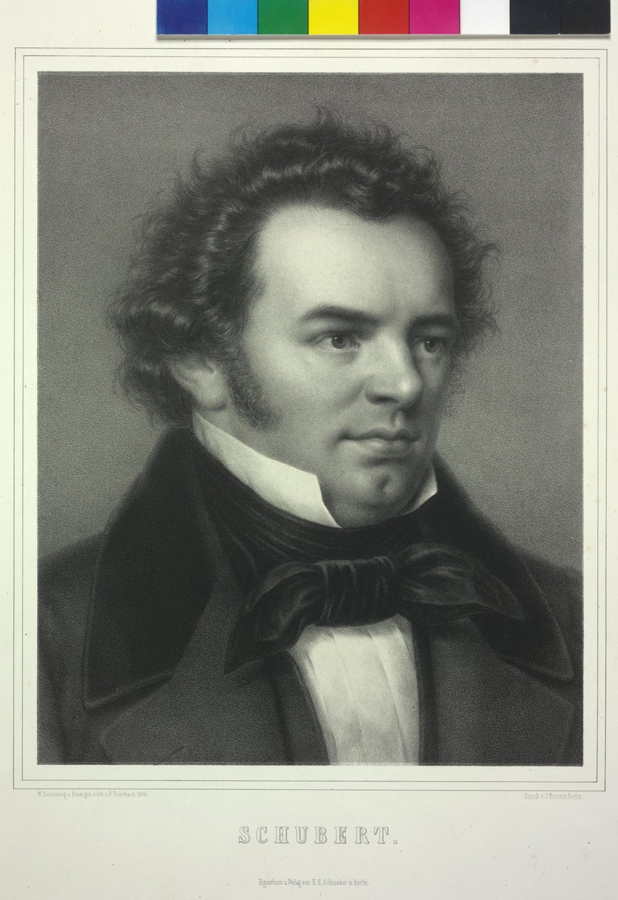Schubert autorstwa Paul Rohrbach