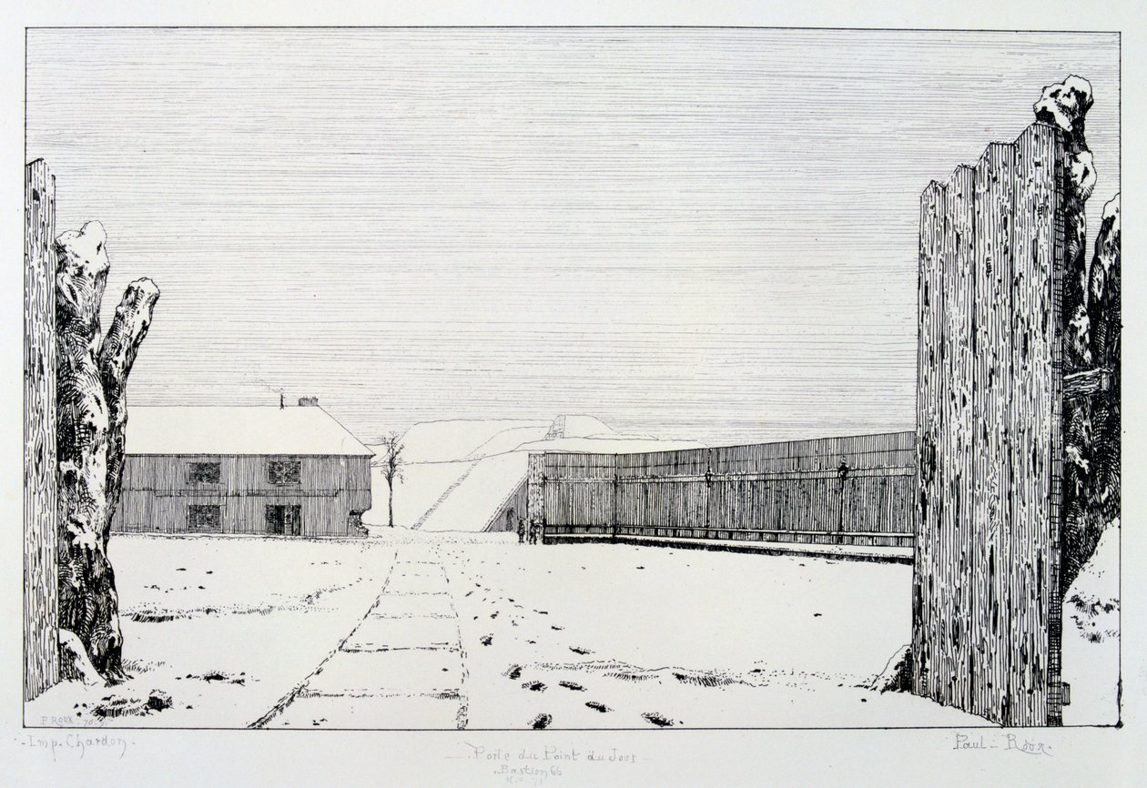 Bastion 66, Oblężenie Paryża, 1870-1871 autorstwa Paul Roux