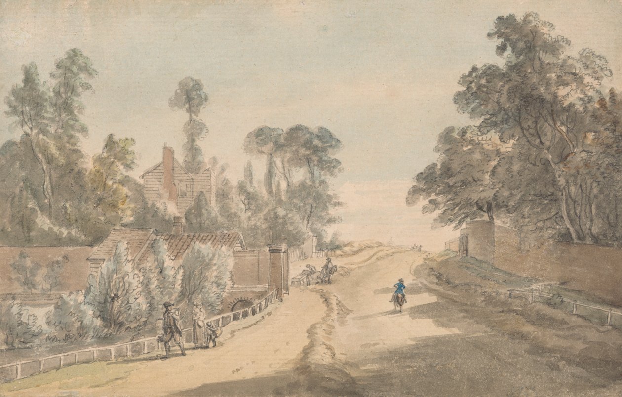 Bayswater – Londyn autorstwa Paul Sandby
