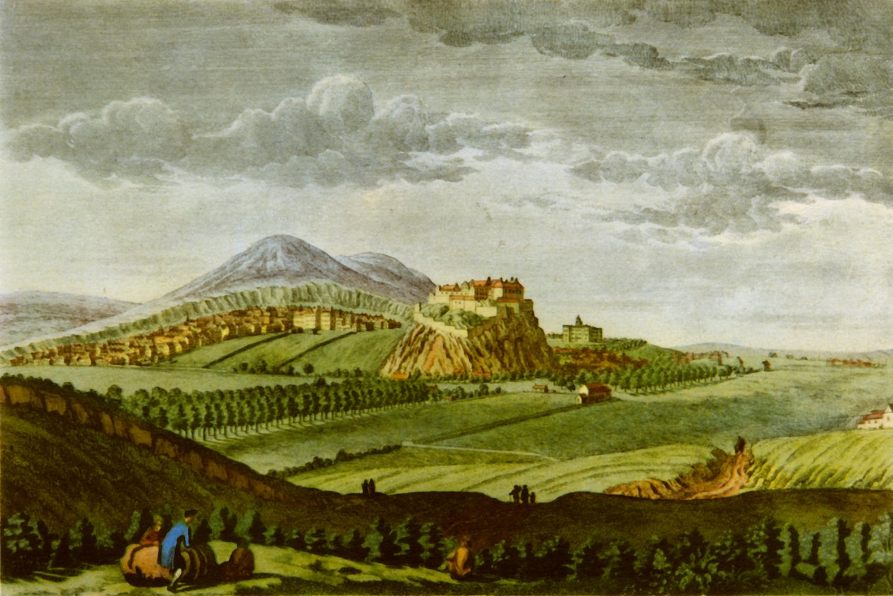 „Edynburg z Zachodu, w czasach Davida Hume