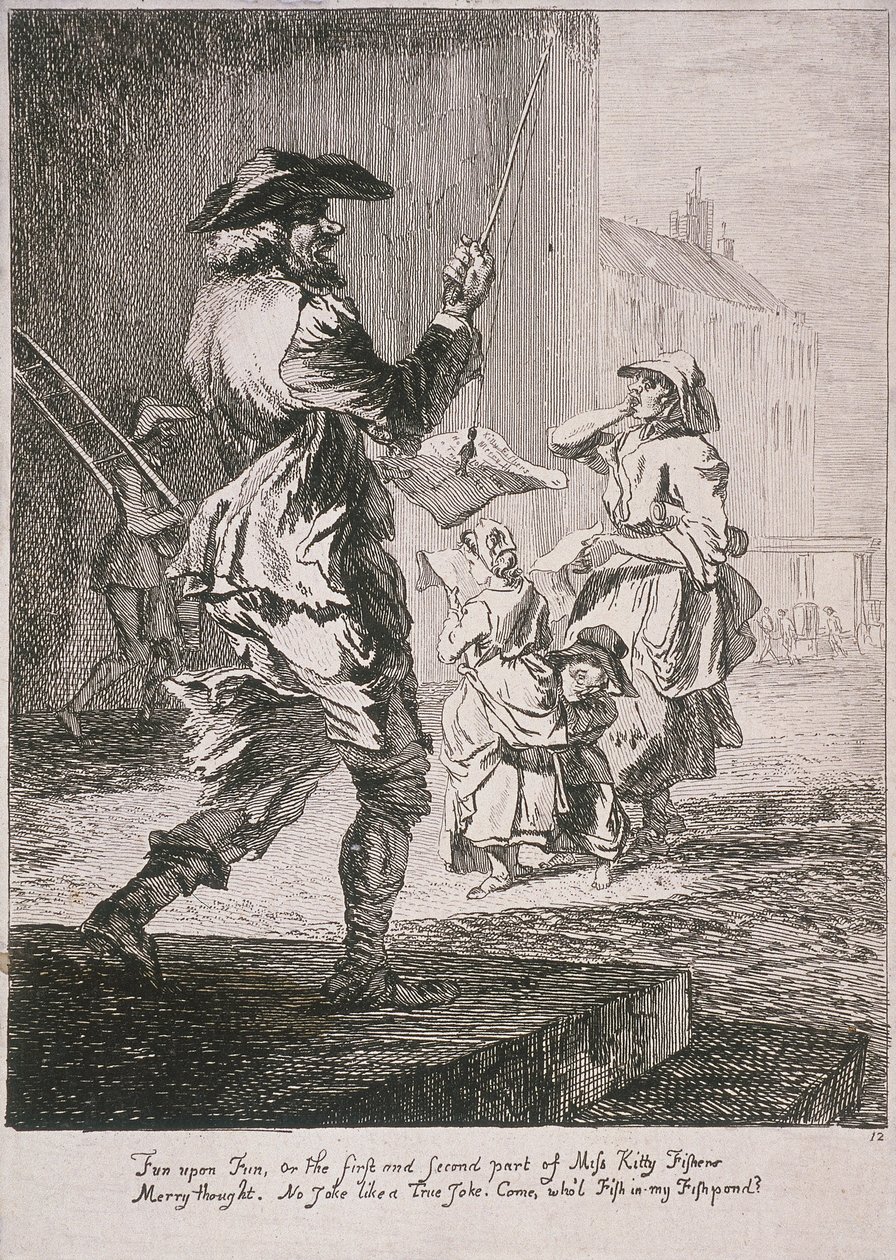 Artyści uliczni, Cries of London, 1760 autorstwa Paul Sandby