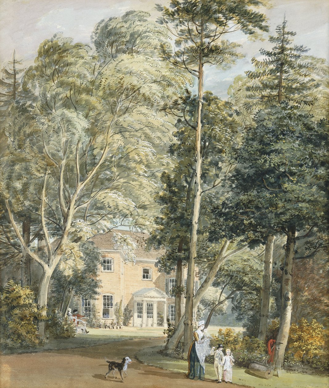 Loża zastępcy Rangera, Windsor Great Park, autorstwa Paul Sandby