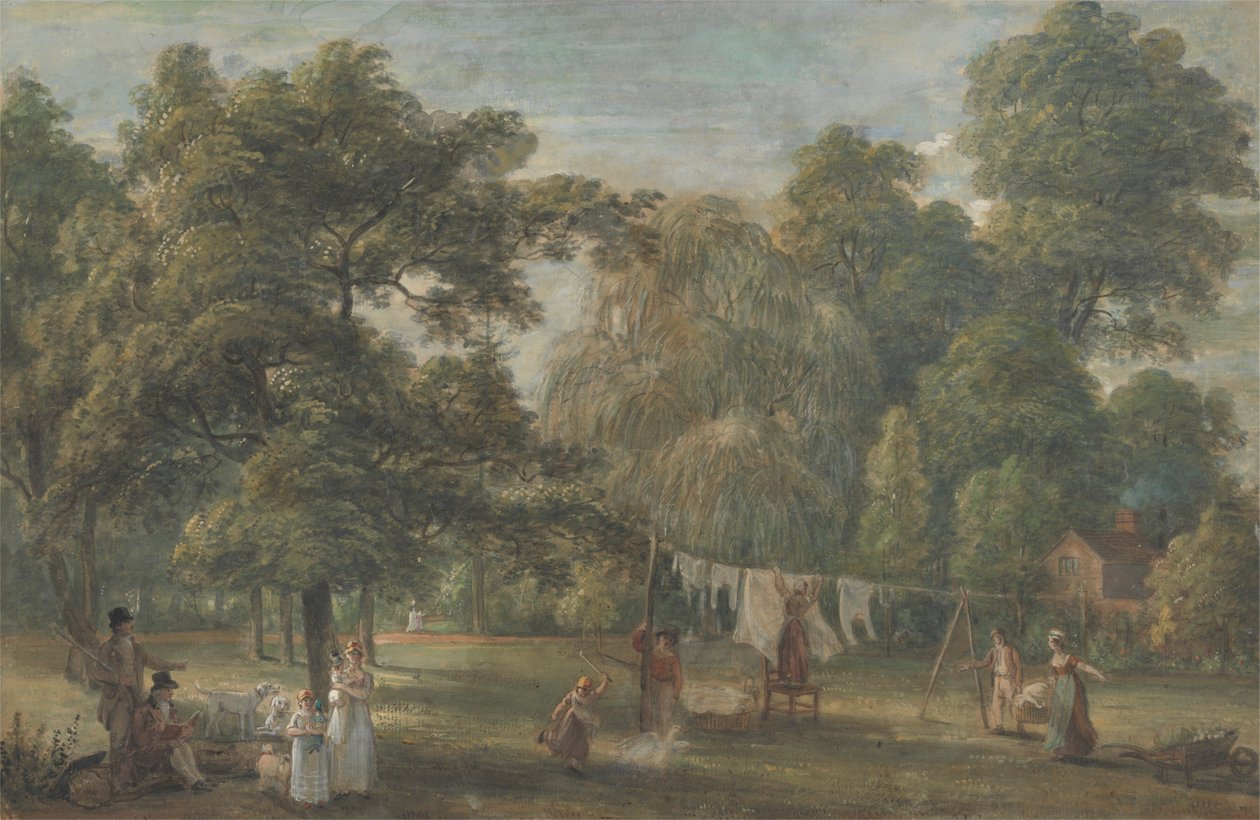 Ogród domu Thomasa Sandby
