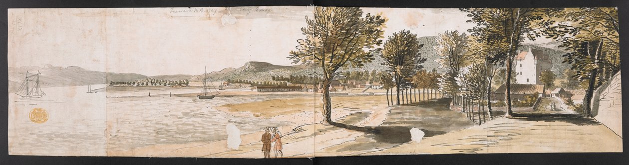 Widok Inveraray autorstwa Paul Sandby