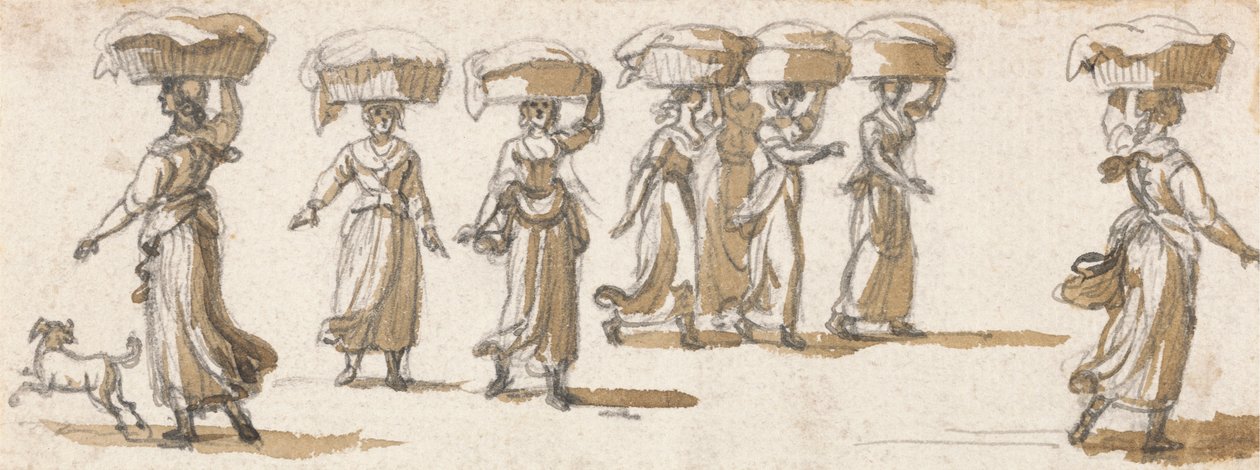 Praczki autorstwa Paul Sandby