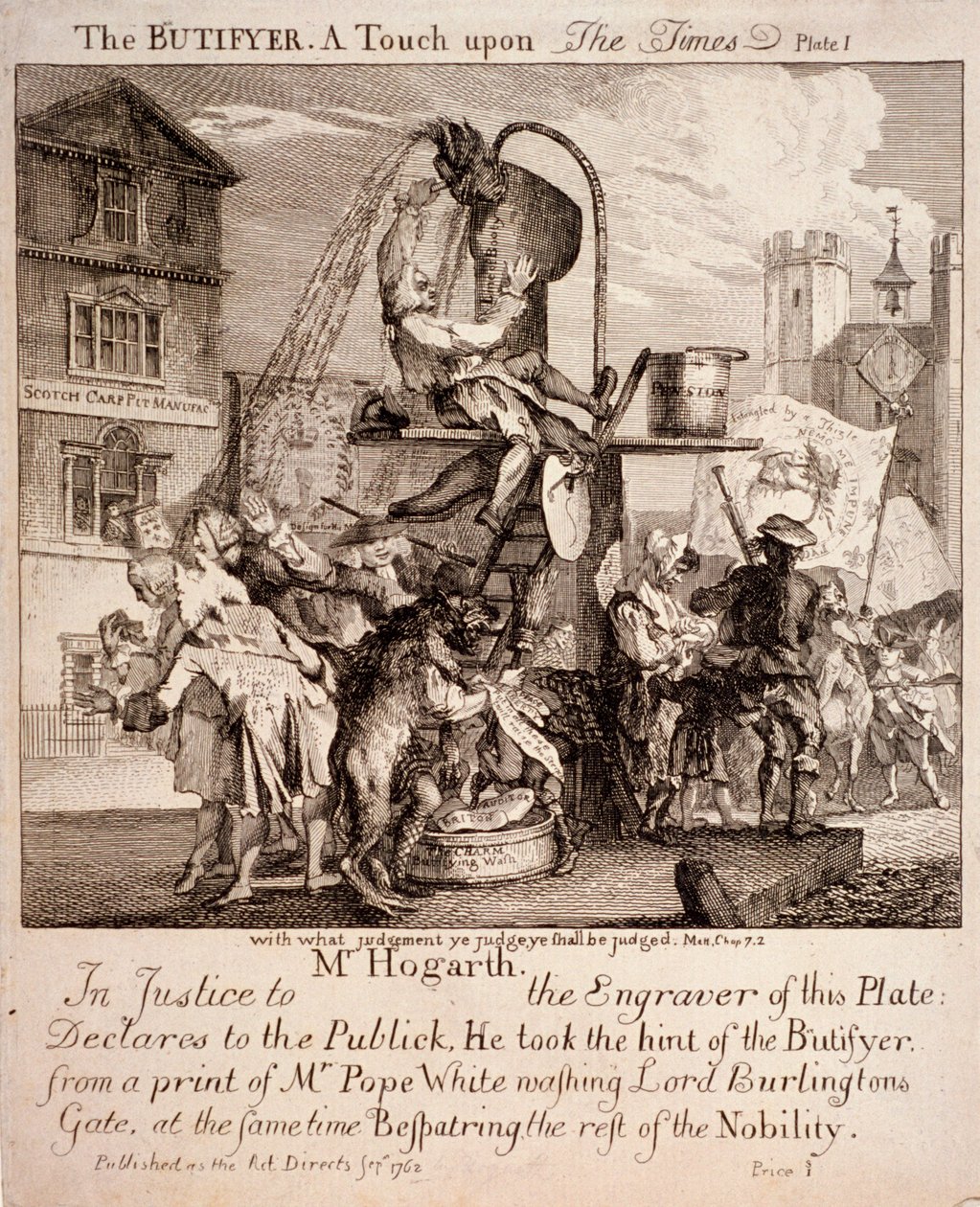 William Hogarth, 1762 autorstwa Paul Sandby