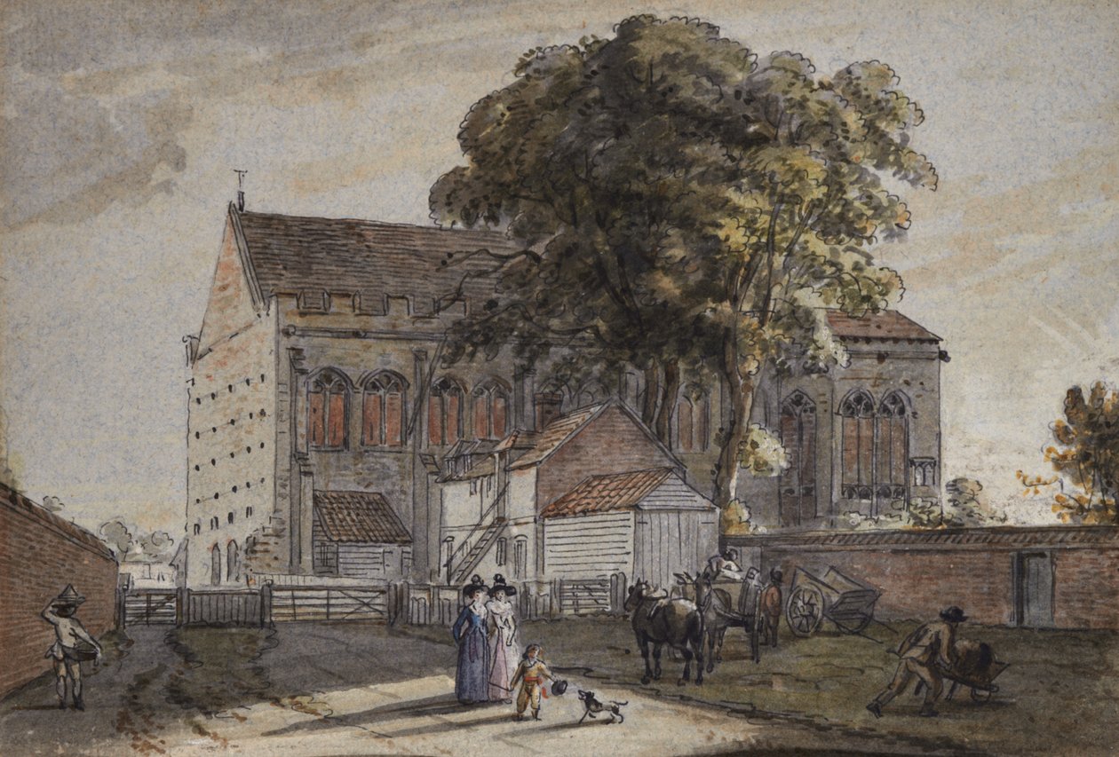 Pałac Eltham, Kent autorstwa Paul Sandby Munn