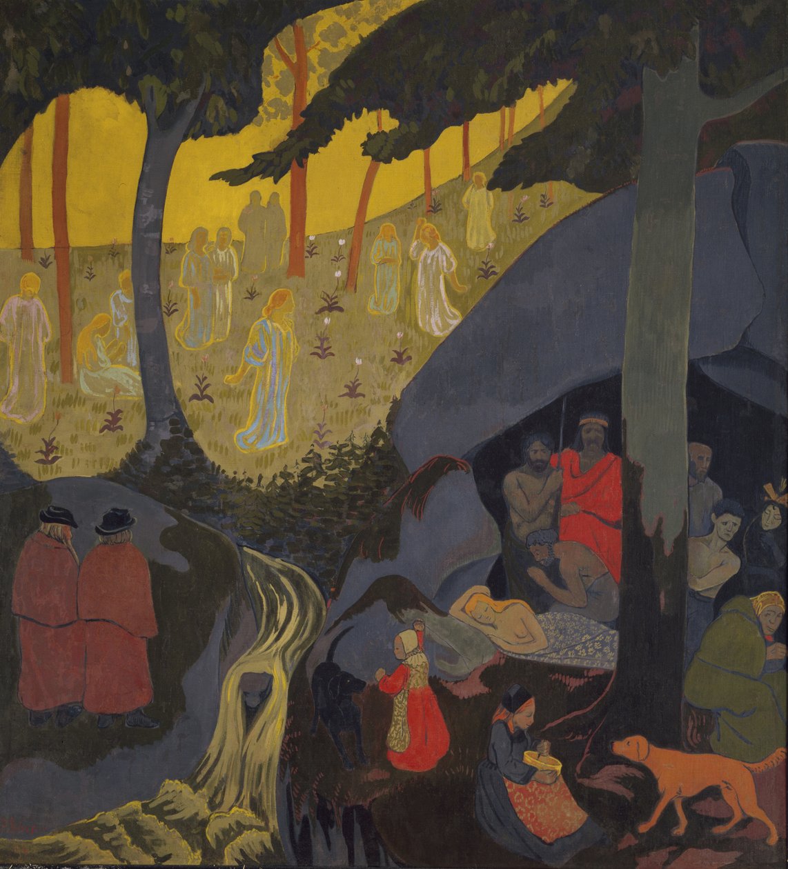 Opowieść celtycka autorstwa Paul Sérusier