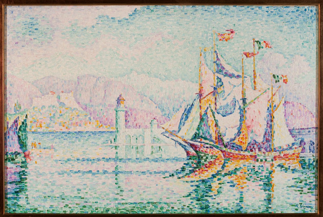 Antibes - Ranek autorstwa Paul Signac