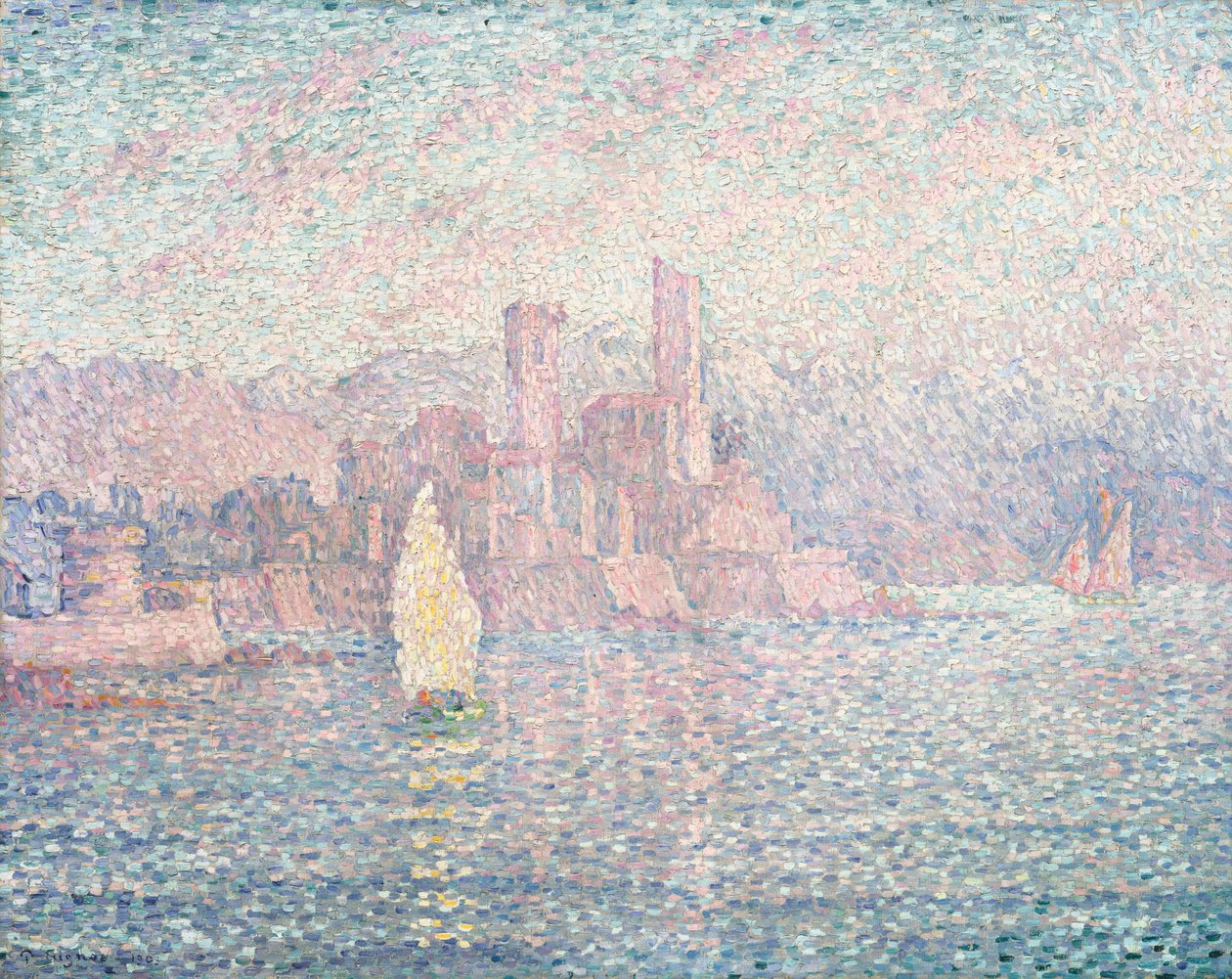 Antibes, Poranek, 1903 autorstwa Paul Signac