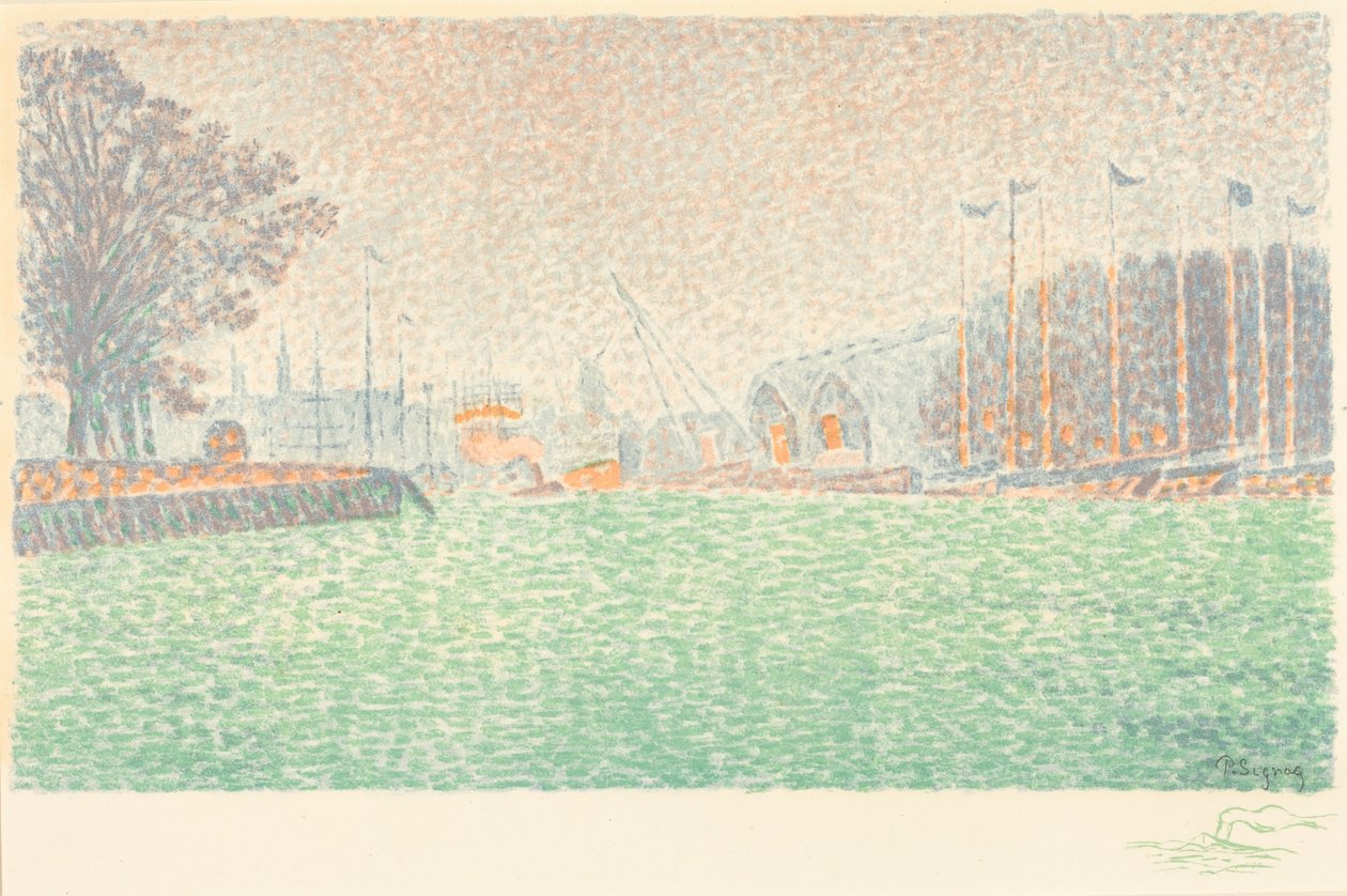 We Flushing autorstwa Paul Signac