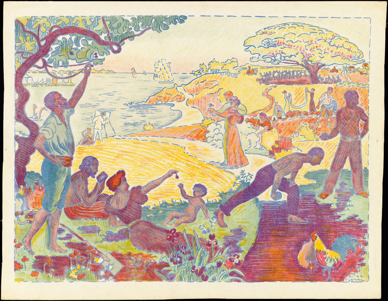 W Czasie Harmonii autorstwa Paul Signac
