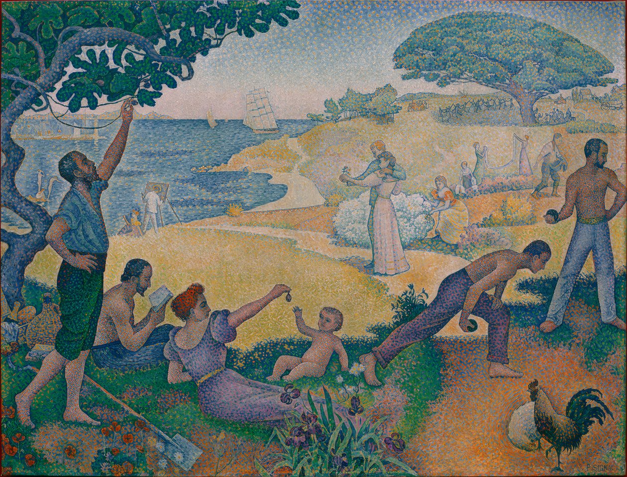 W czasach harmonii - Złoty Wiek nie jest przeszłością autorstwa Paul Signac