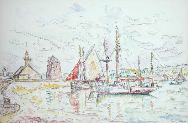 Camaret autorstwa Paul Signac