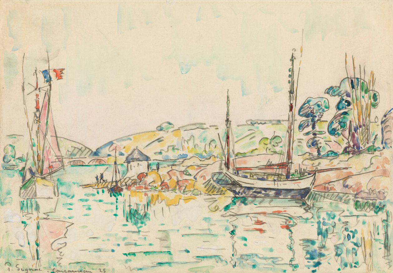 Concarneau autorstwa Paul Signac