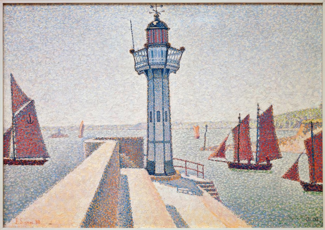 Latarnia Portrieux autorstwa Paul Signac