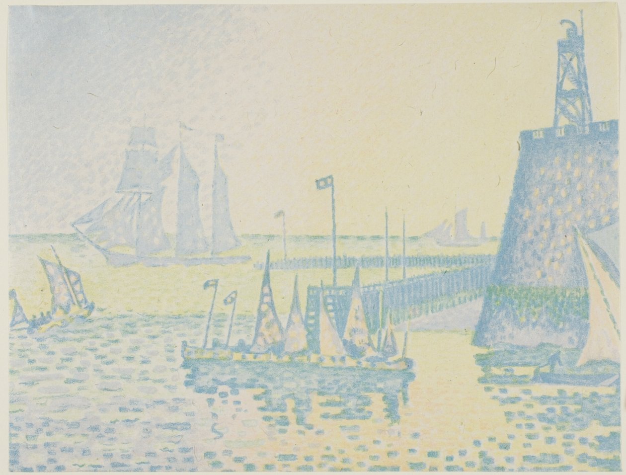 Wieczór autorstwa Paul Signac