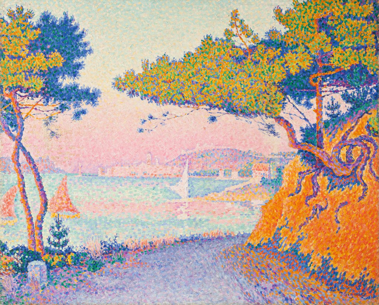 Golf Juana autorstwa Paul Signac