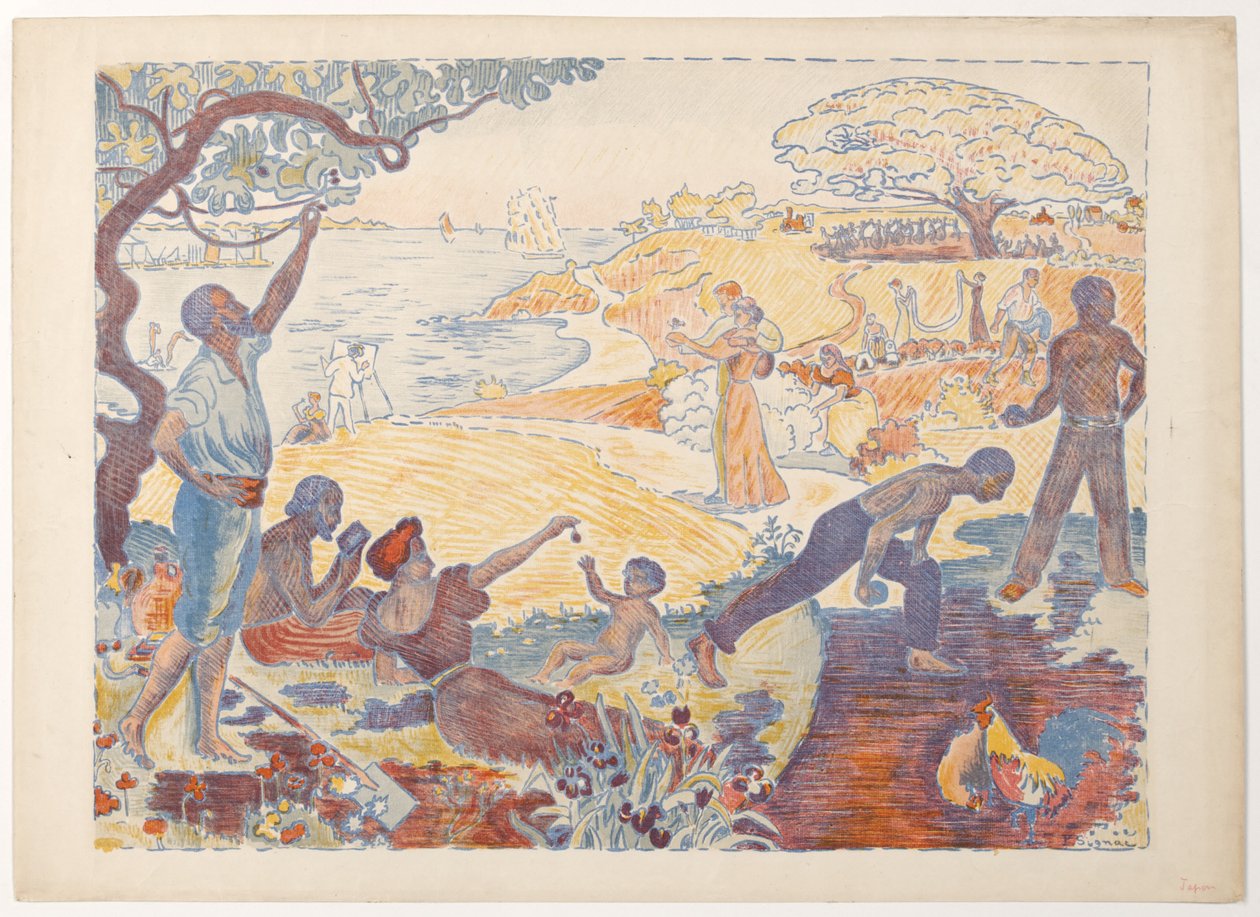 W czasach harmonii autorstwa Paul Signac