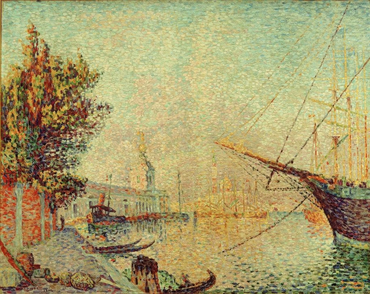 La Dogana (Wenecja) autorstwa Paul Signac