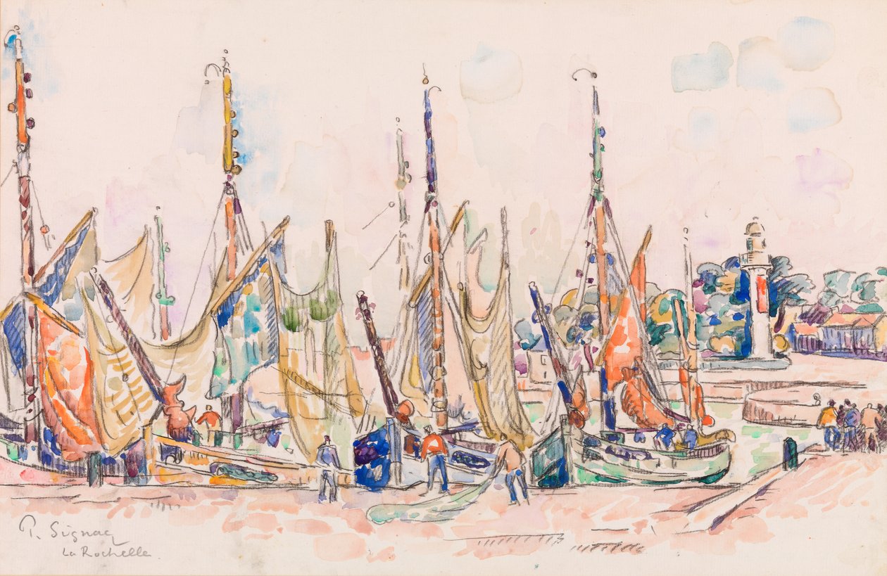 La Rochelle autorstwa Paul Signac