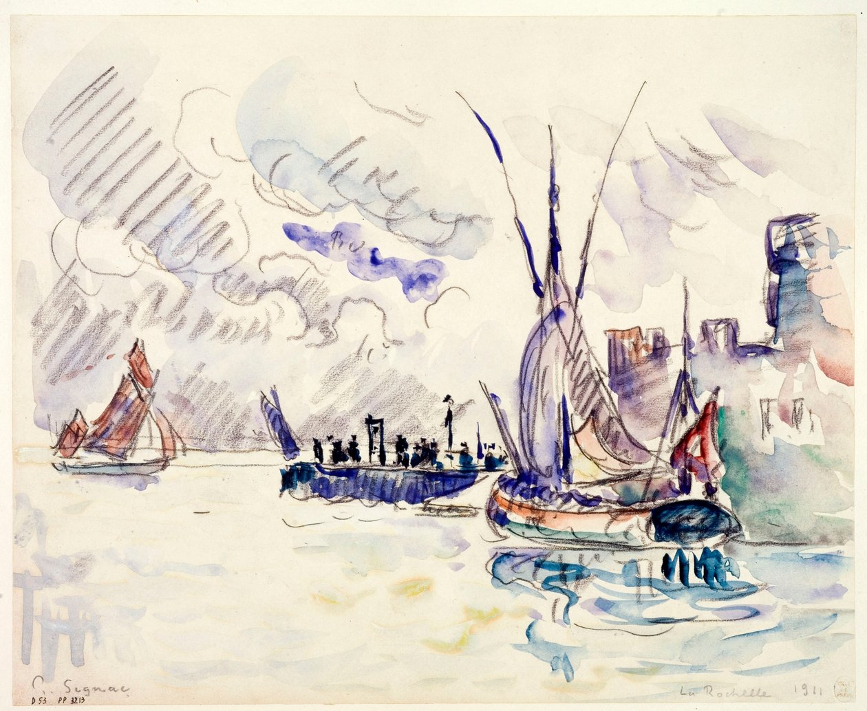 La Rochelle autorstwa Paul Signac