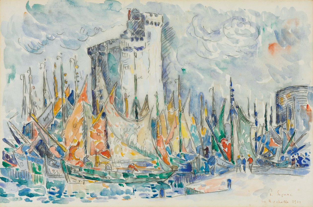 La Rochelle, 1911 autorstwa Paul Signac