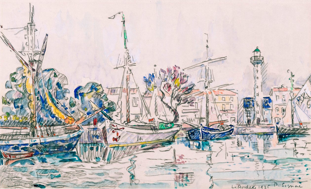 La Rochelle, 1925 autorstwa Paul Signac