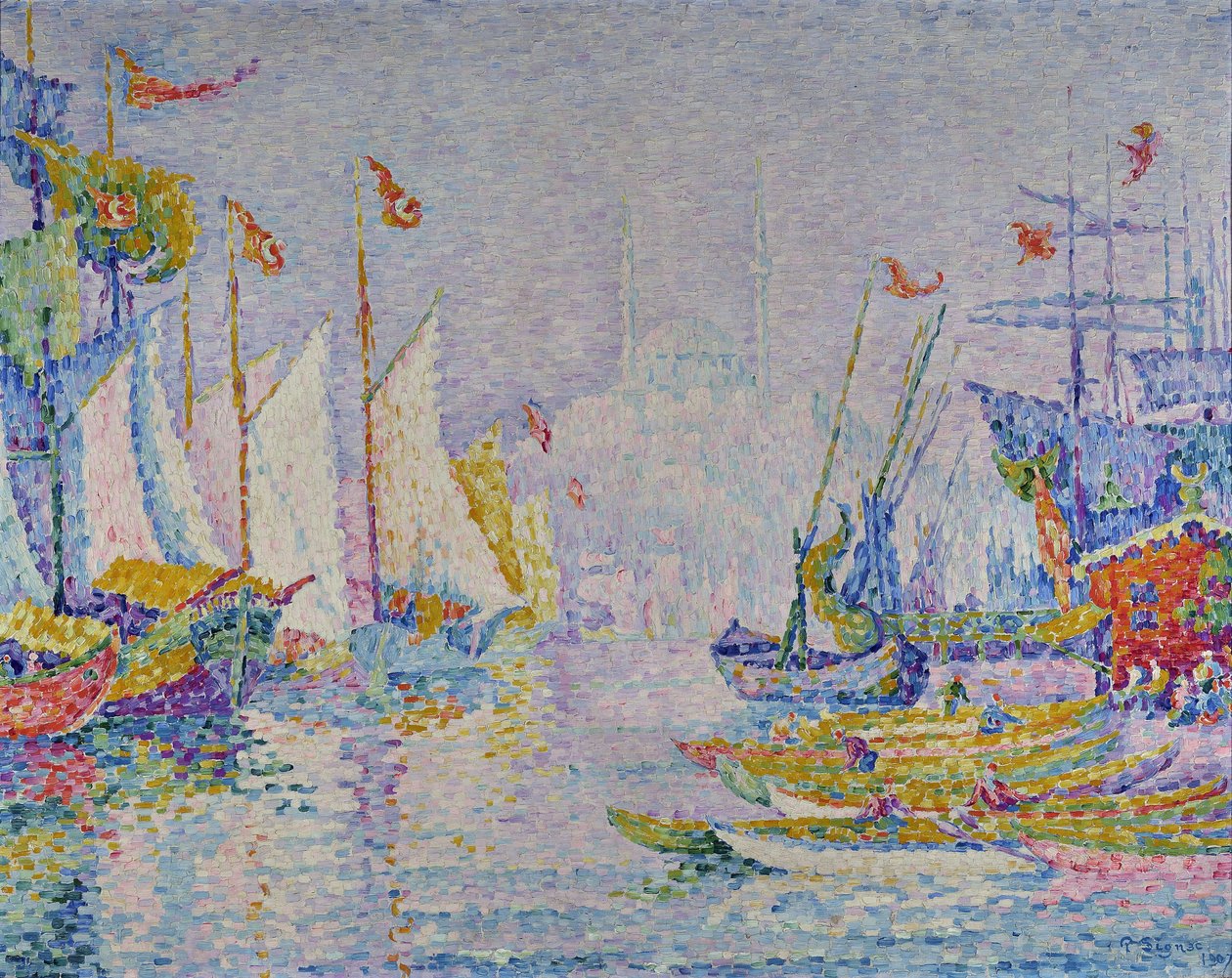 Złoty róg, rano autorstwa Paul Signac