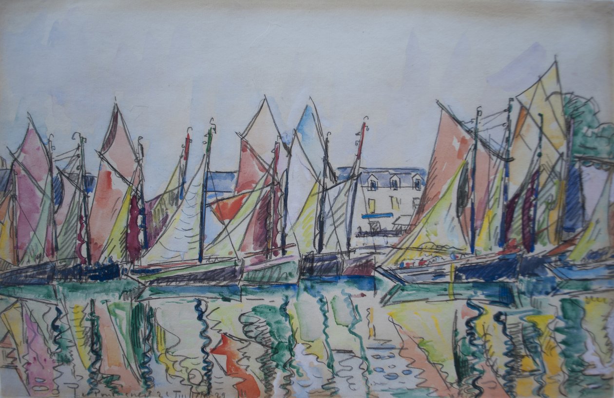 Pouliguen, 1929 autorstwa Paul Signac