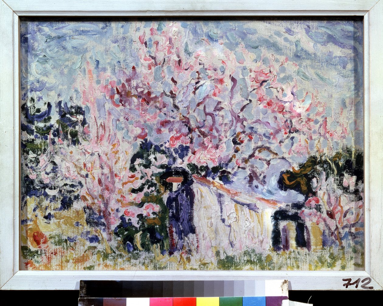 „Wiosna w Prowansji” (Wiosna w Prowansji) Obraz Paula Signaca (1863-1935) 1903 Muzeum Puszkina, Moskwa autorstwa Paul Signac
