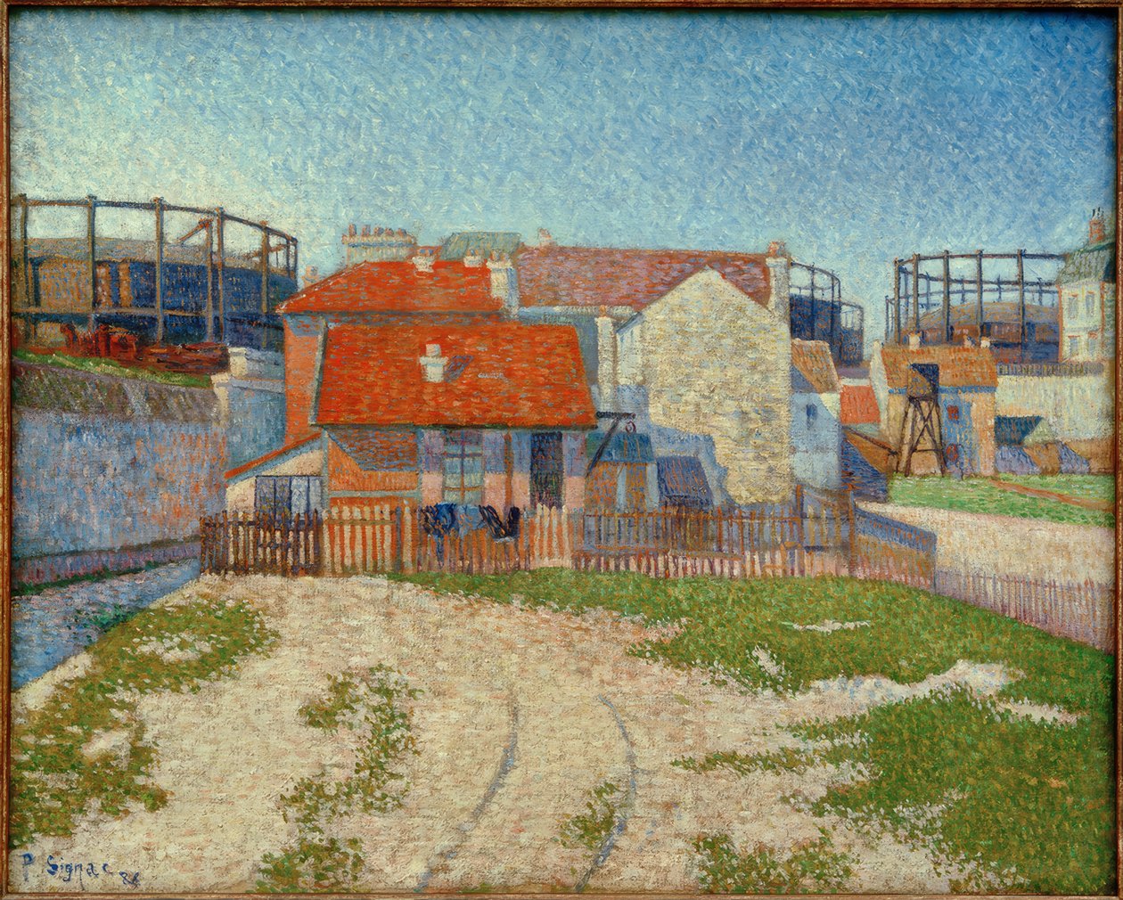 Gazometry, Clichy autorstwa Paul Signac