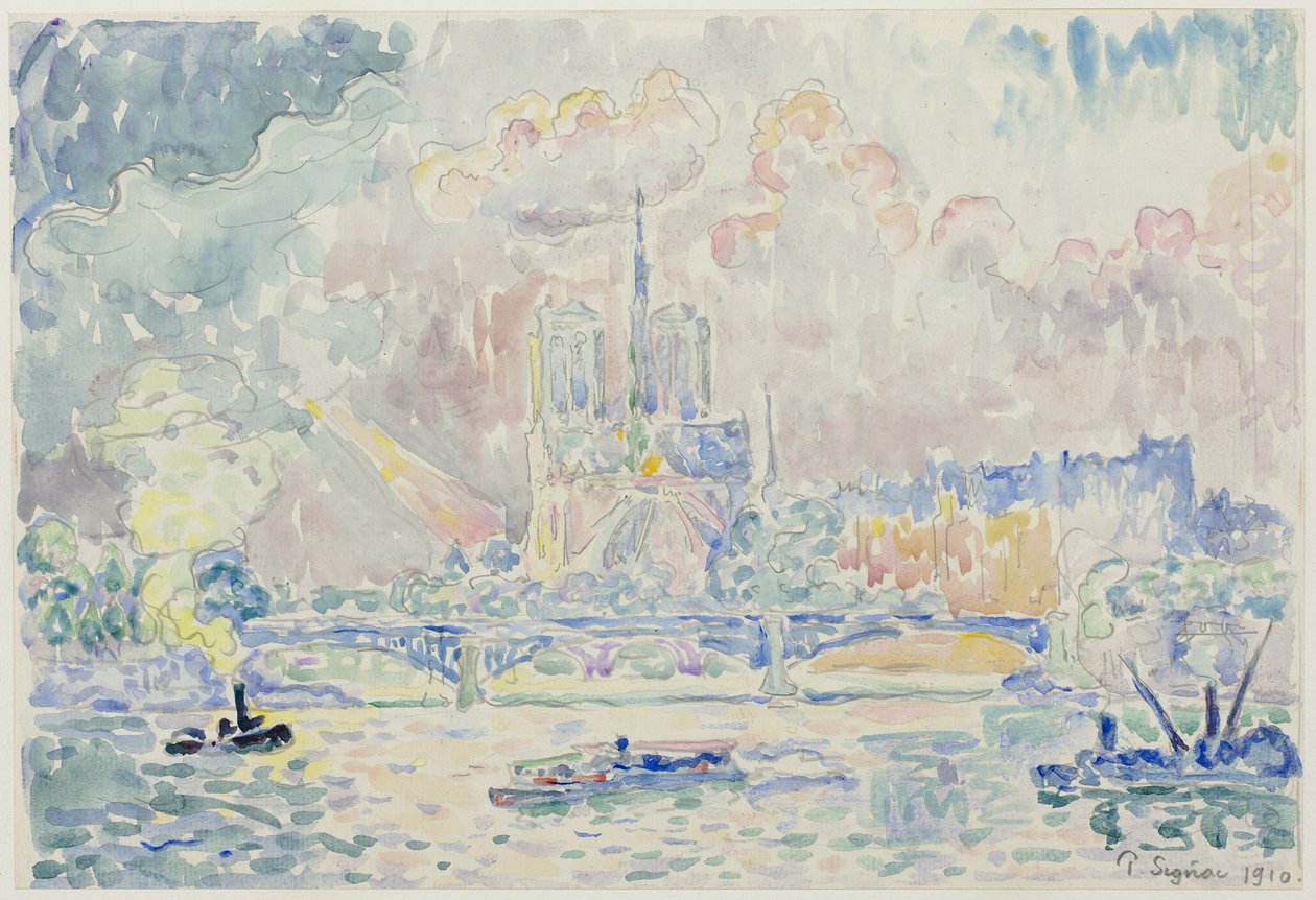 Nasza Pani autorstwa Paul Signac