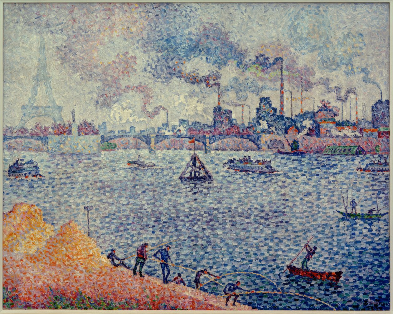 Most Grenelle autorstwa Paul Signac