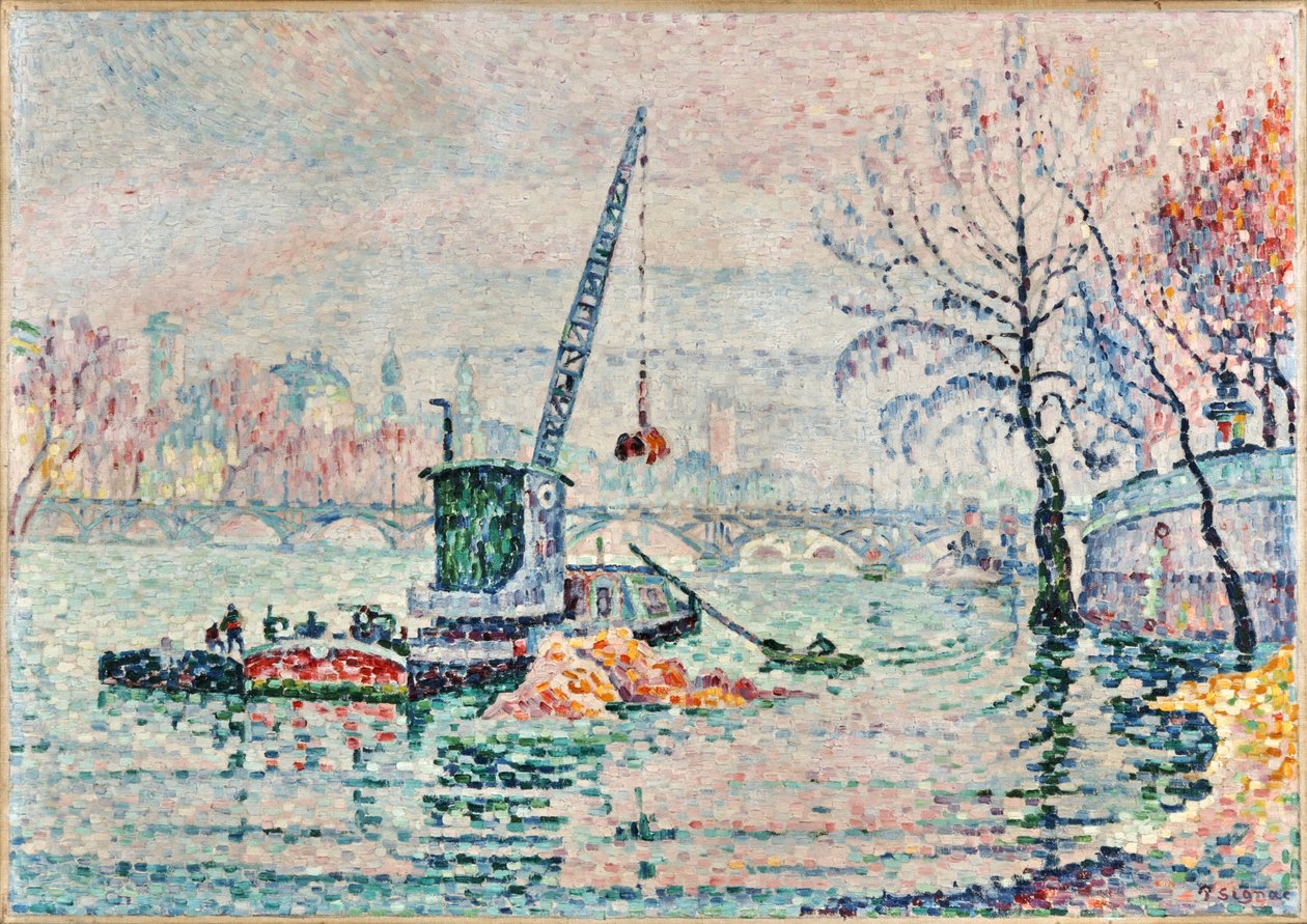 Pont des Arts autorstwa Paul Signac