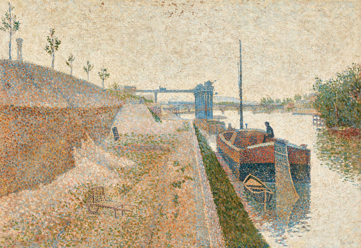 Quai de Clichy autorstwa Paul Signac