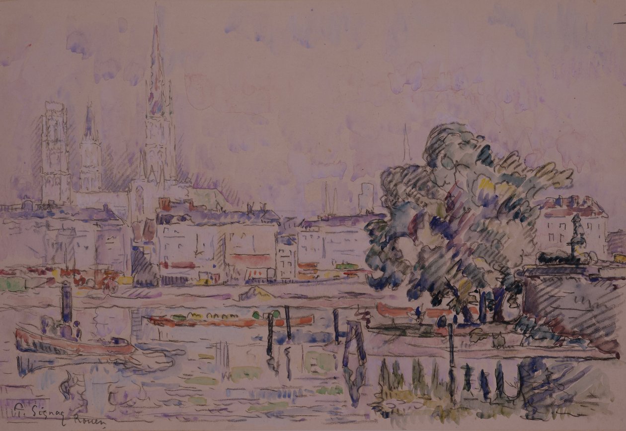Rouen autorstwa Paul Signac