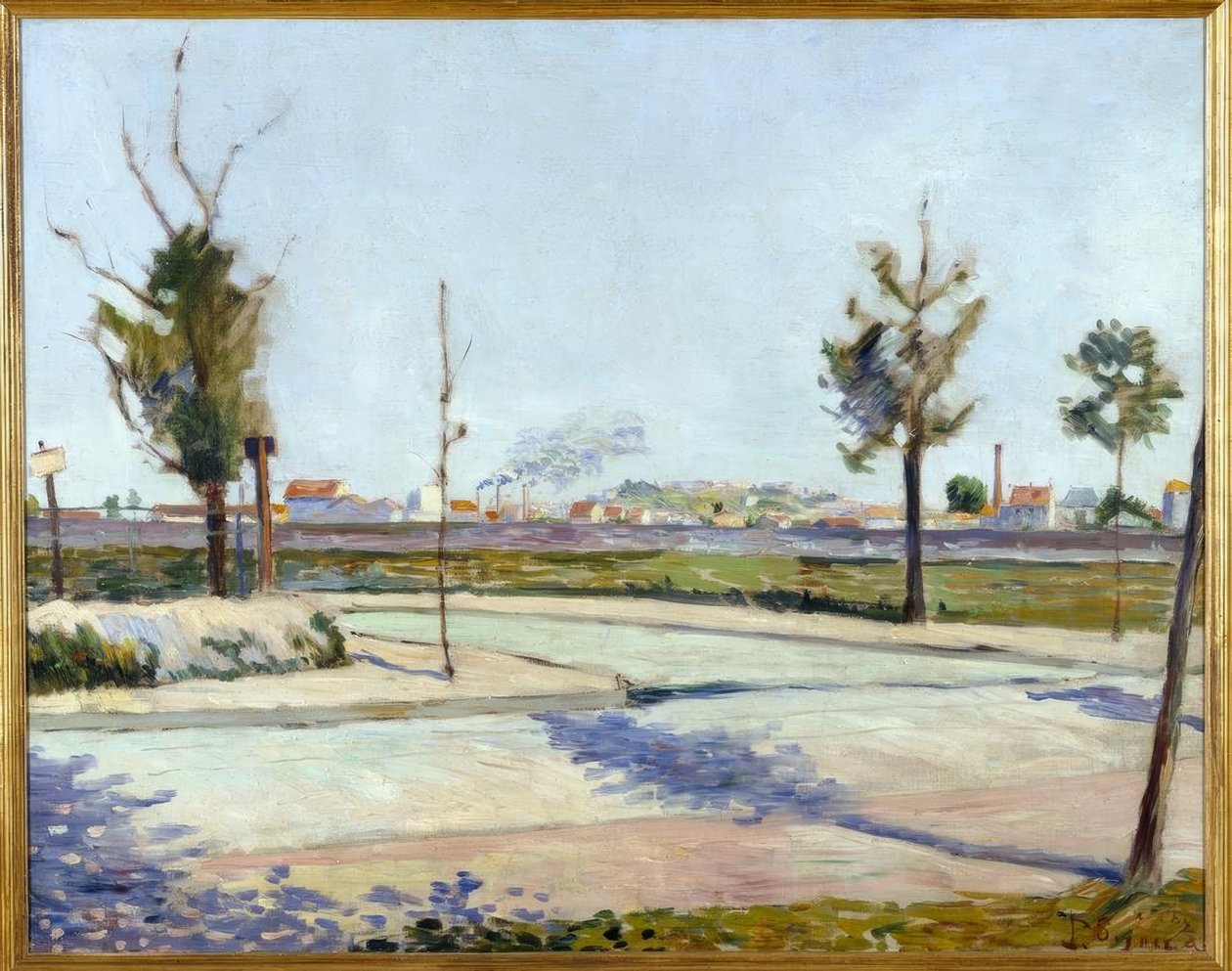 Route de Gennevilliers autorstwa Paul Signac