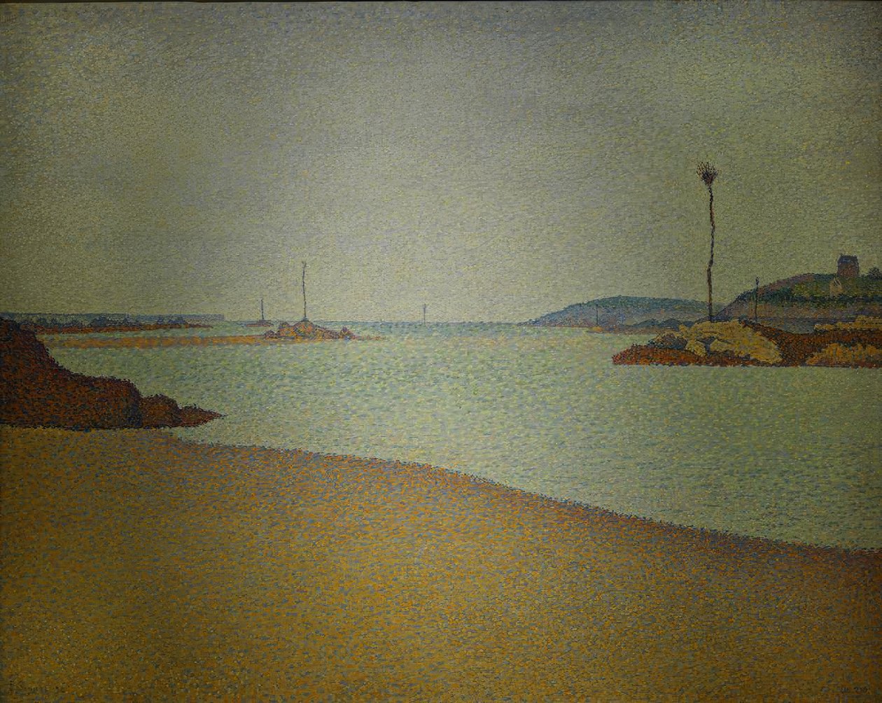 Saint-Briac, latarnia morska autorstwa Paul Signac