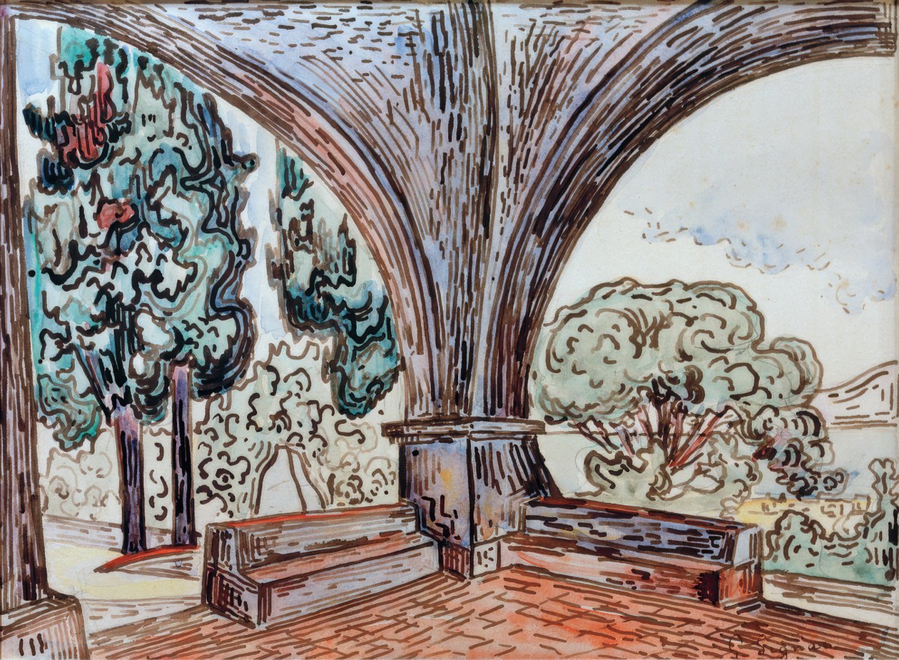 Saint-Tropez, Kaplica Sainte-Anne autorstwa Paul Signac