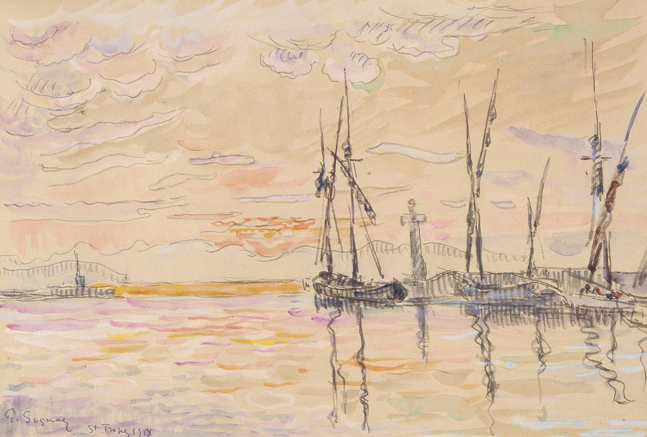 St. Tropez autorstwa Paul Signac