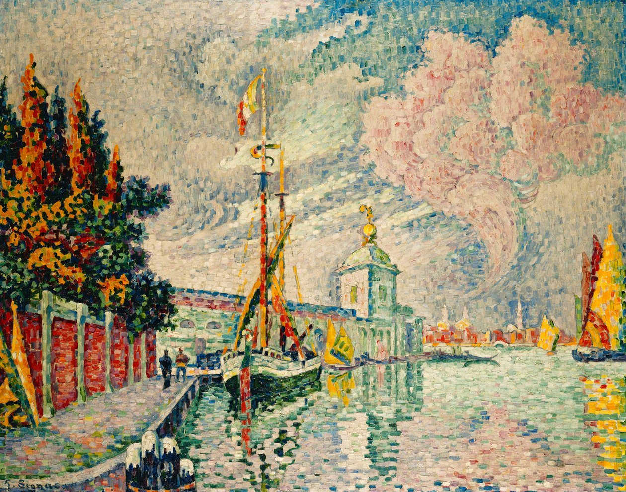 Dogana; Urząd Celny, 1910 autorstwa Paul Signac