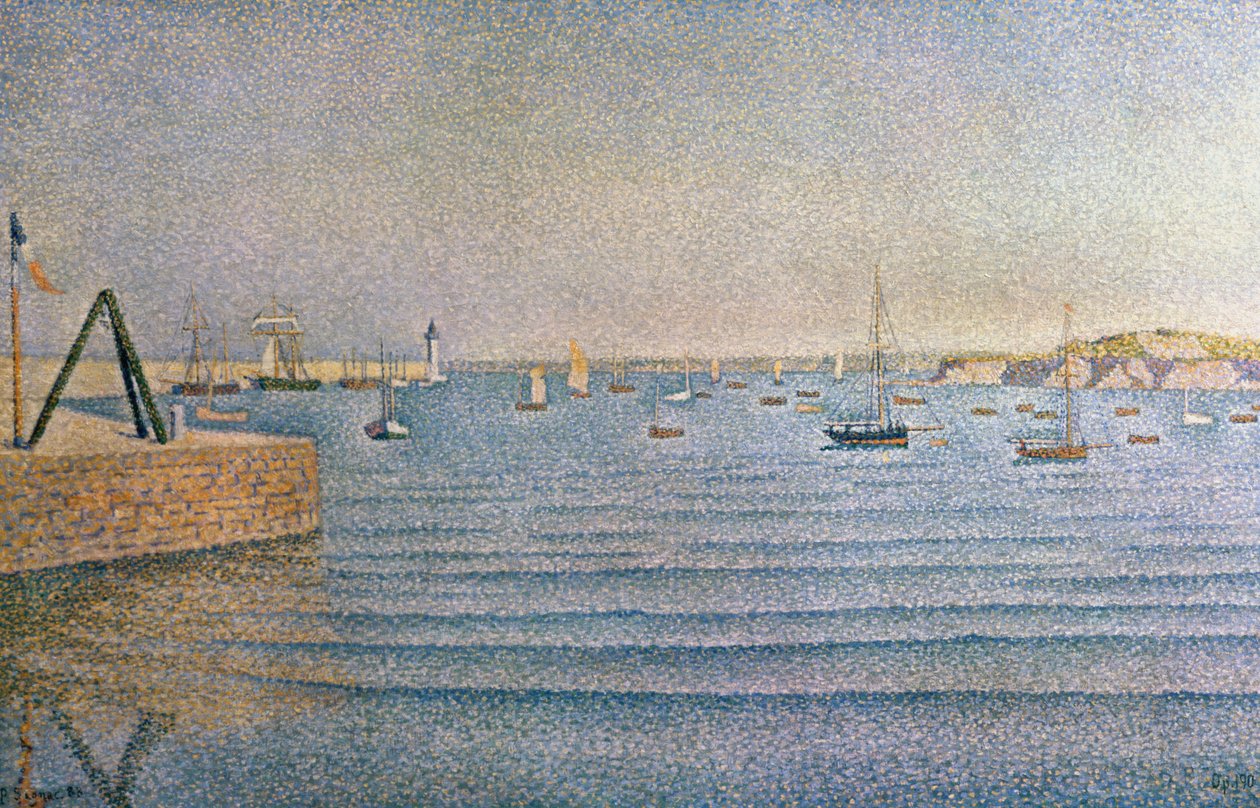 Port w Portrieux, 1888 r. autorstwa Paul Signac