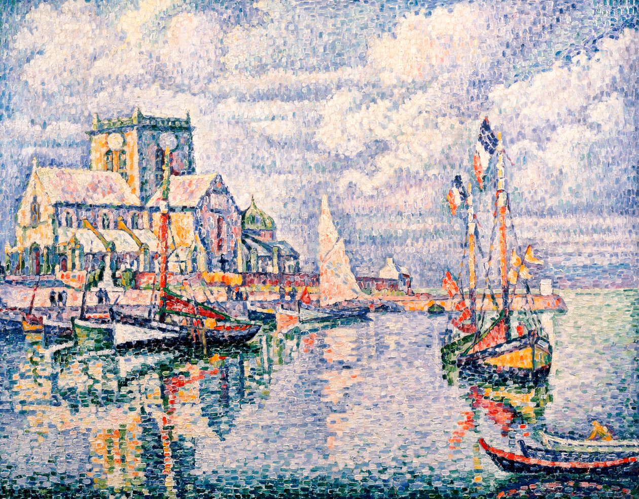 Port Barfleur, 1931 autorstwa Paul Signac